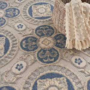 Aloha ALH30 Blue/Grey Area Rug