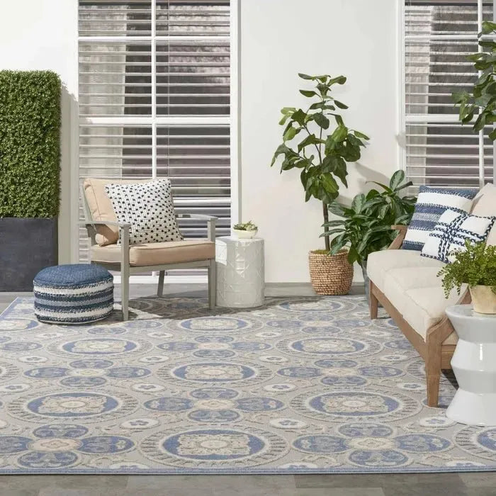 Aloha ALH30 Blue/Grey Area Rug