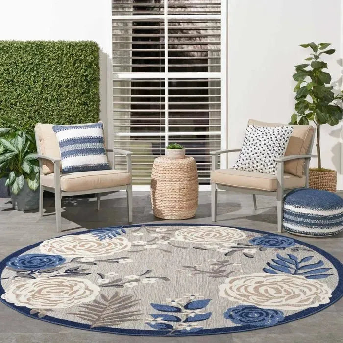 Aloha ALH32 Blue/Grey Area Rug