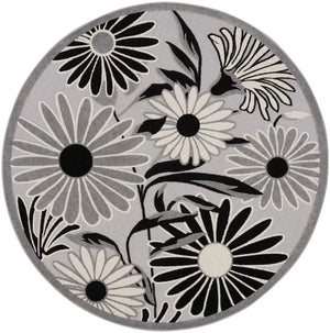 Aloha ALH33 Black/White Area Rug