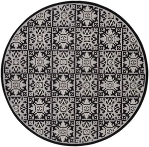 Aloha ALH34 Black/White Area Rug