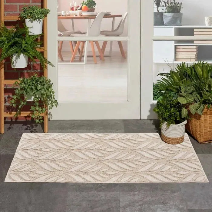 Aloha ALH35 Ivory/Grey Area Rug