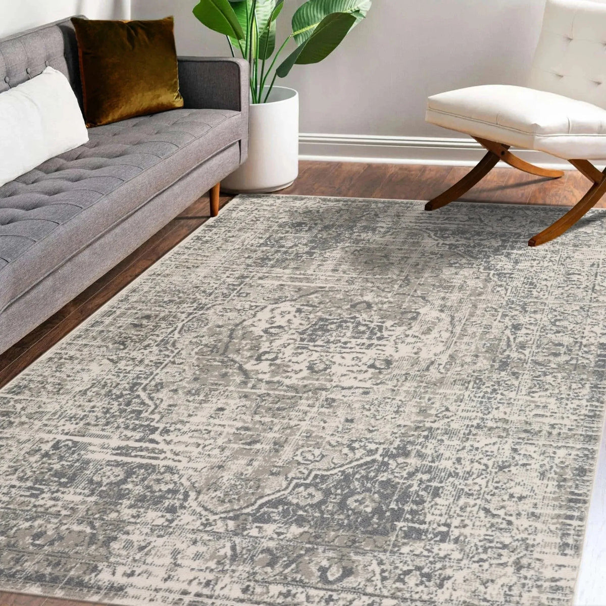 Alpine ALP-4 Medium Grey Rug