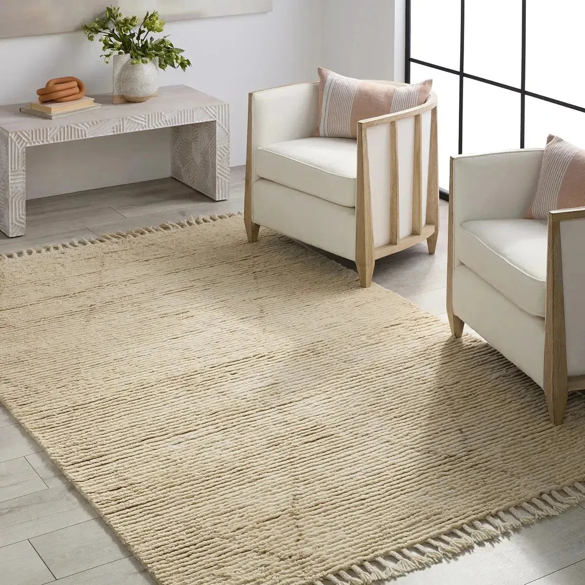 Alpine ALP04 Cream Rug