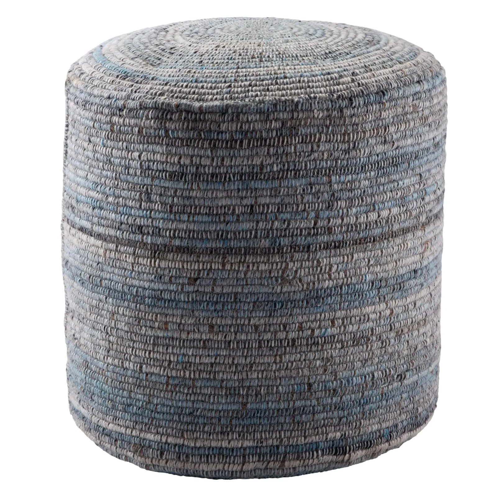 Amarillo Amr01 Duro Light Blue/Gray Pouf