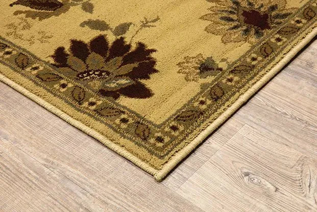 Amelia 008W Ivory/ Green Rug