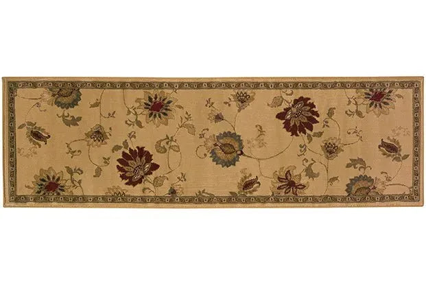 Amelia 008W Ivory/ Green Rug