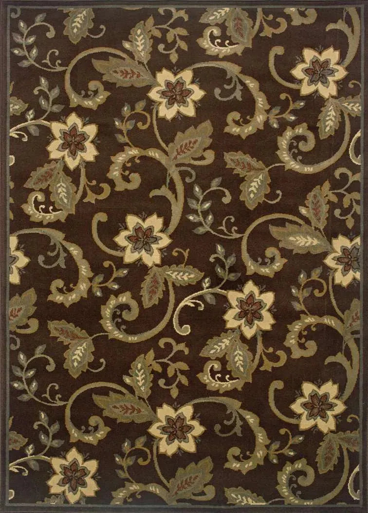 Amelia 2260B Brown/ Ivory Rug