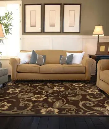 Amelia 2260B Brown/ Ivory Rug