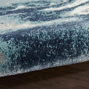 American Manor (KI100) AMR03 Blue/Ivory Rug