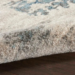 American Manor (KI100) AMR04 Ivory/Blue Rug