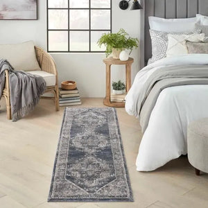American Manor(KI100) AMR02 Blue Rug