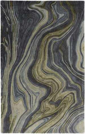 Amira 8631F Green/Gray Rug