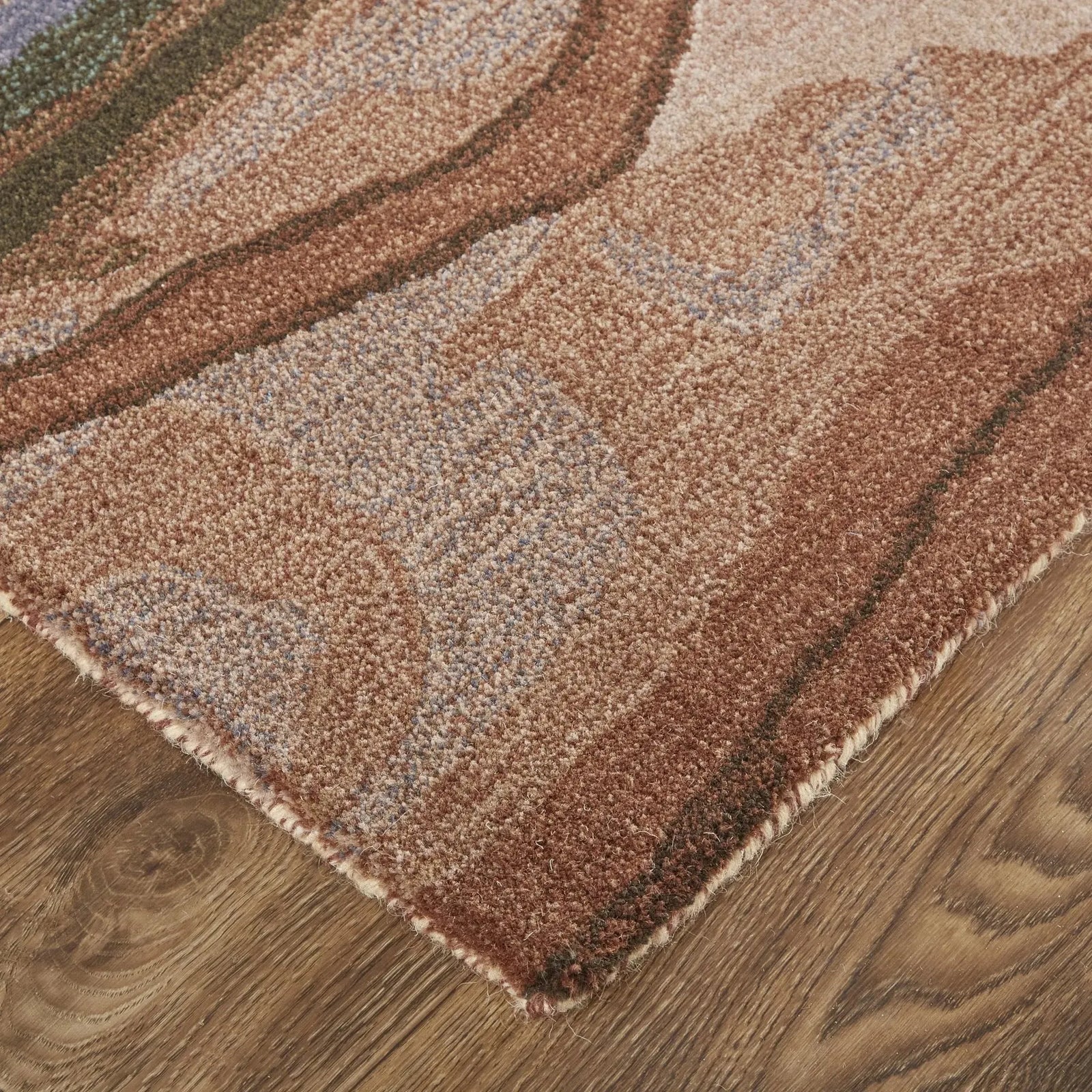 Amira 8634F Rust/Pink Rug