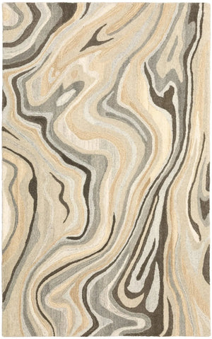 Anastasia 68007 Beige/Charcoal Rug