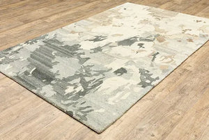 Anastasia 68009 Beige/Charcoal Rug