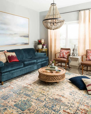 Anastasia AF 07 Sand / Lt. Blue Rug