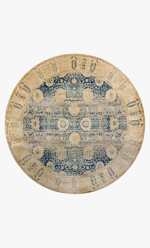 Anastasia AF 09 Blue / Gold Rug