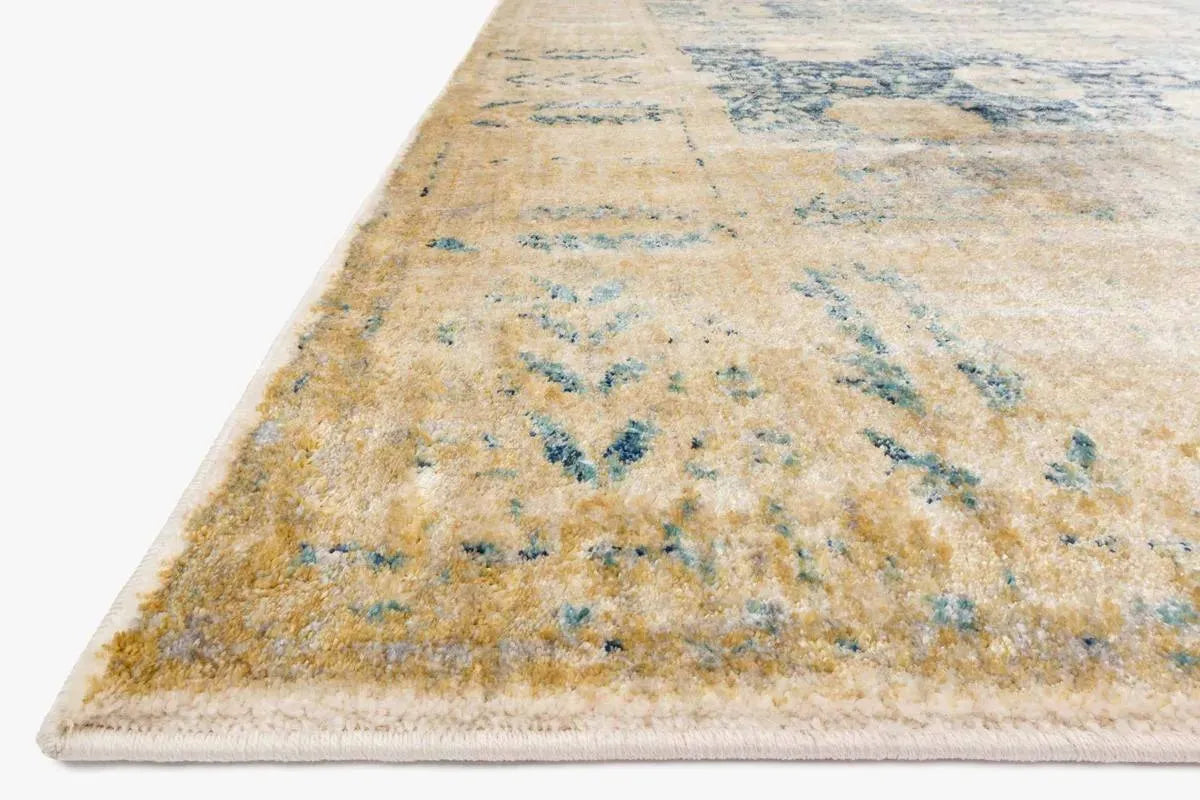 Anastasia AF 09 Blue / Gold Rug