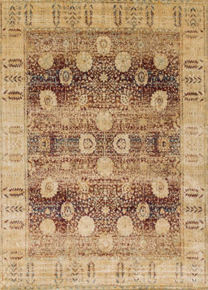 Anastasia AF 09 Red / Gold Rug