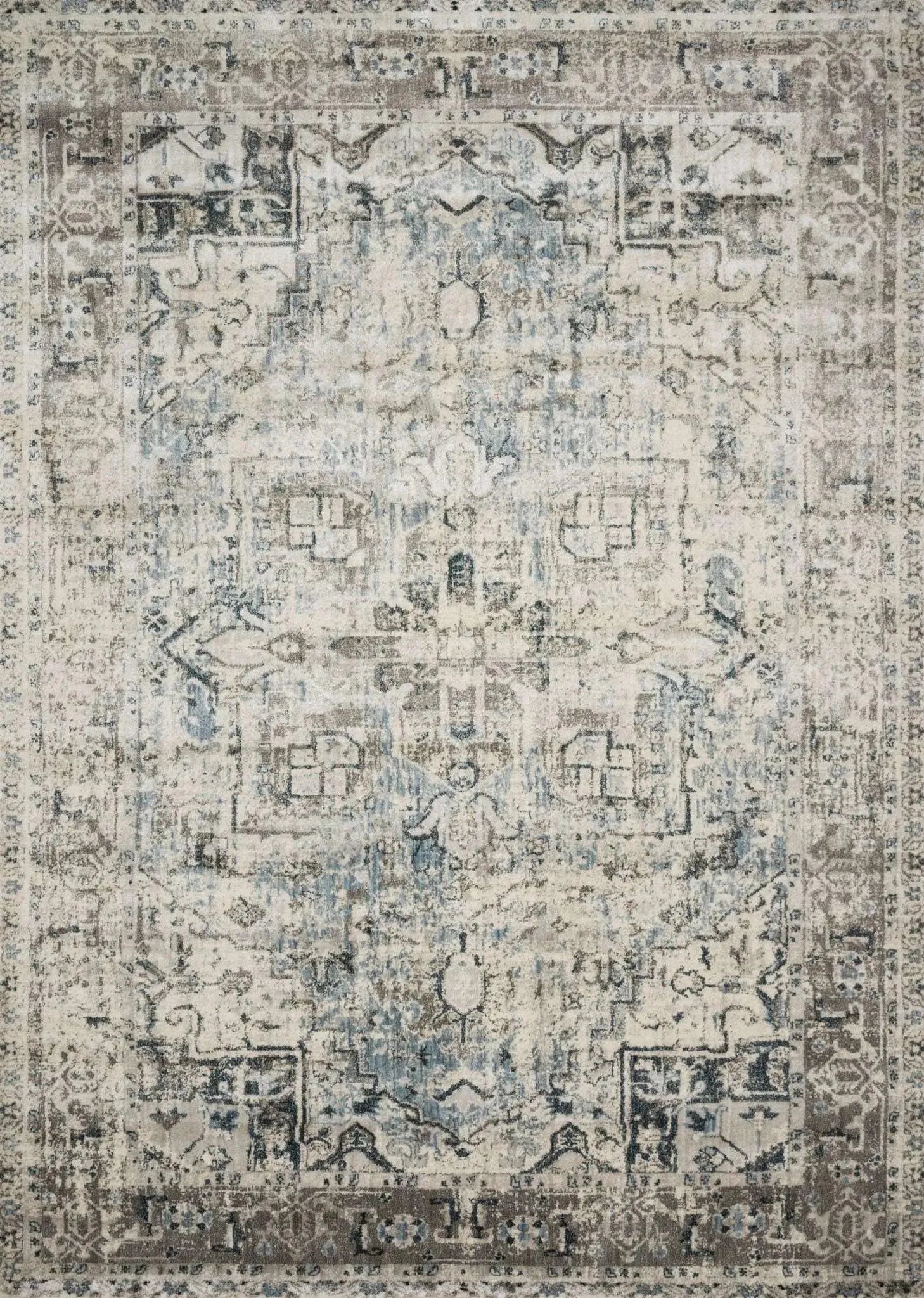 Anastasia AF 20 Blue / Slate Rug