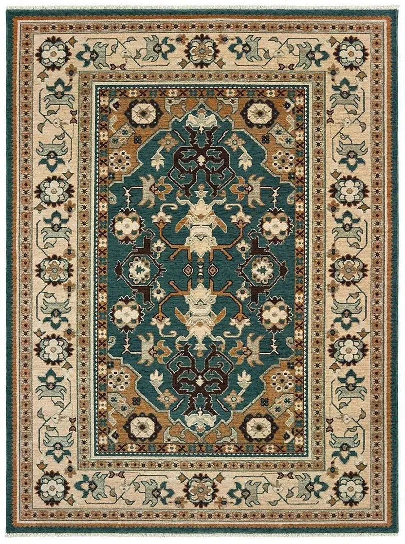 Anatolia 5502L Teal Sand Rug
