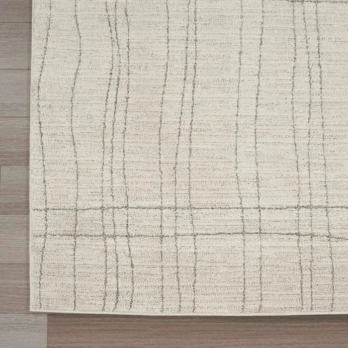 Andes AND03 Ivory/Grey Area Rug