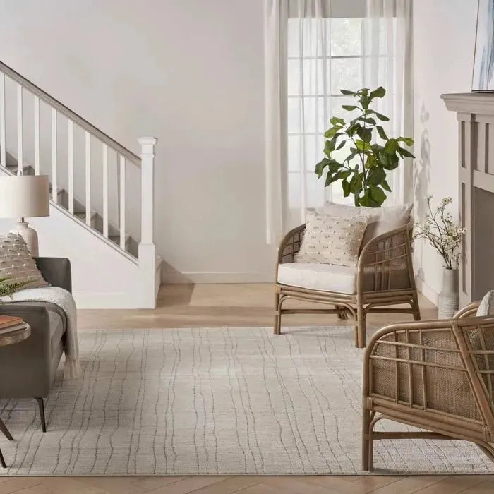 Andes AND03 Ivory/Grey Area Rug