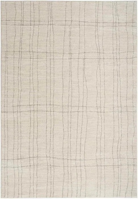 Andes AND03 Ivory/Grey Area Rug