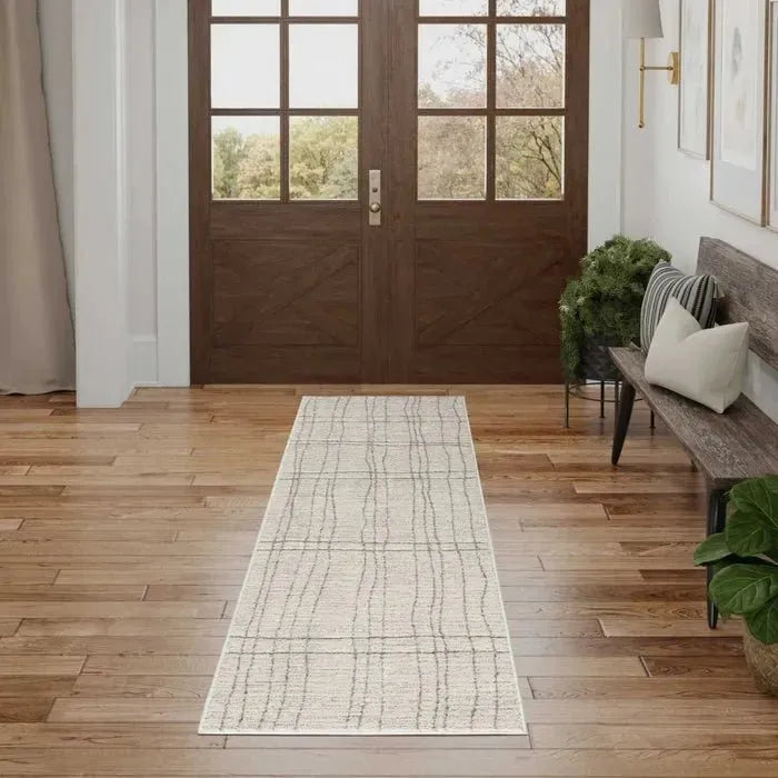 Andes AND03 Ivory/Grey Area Rug