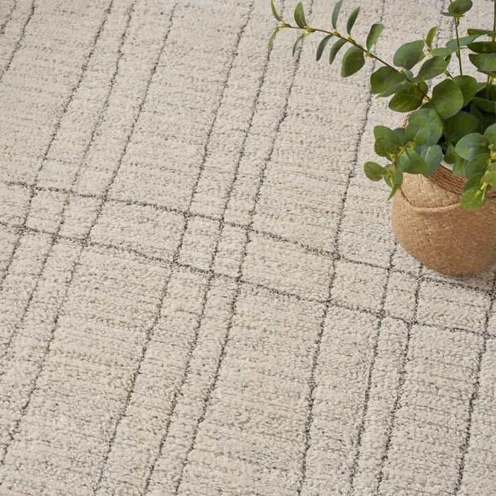 Andes AND03 Ivory/Grey Area Rug