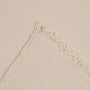 Andhome 80391NAT Natural Throw Blanket