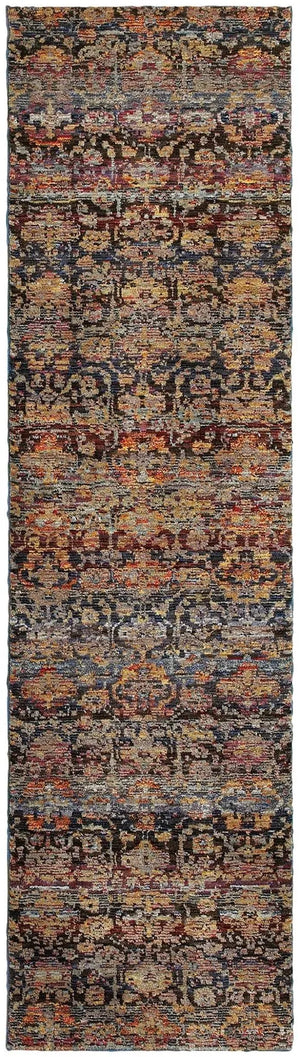 Andorra 6836C Multi/ Blue Rug
