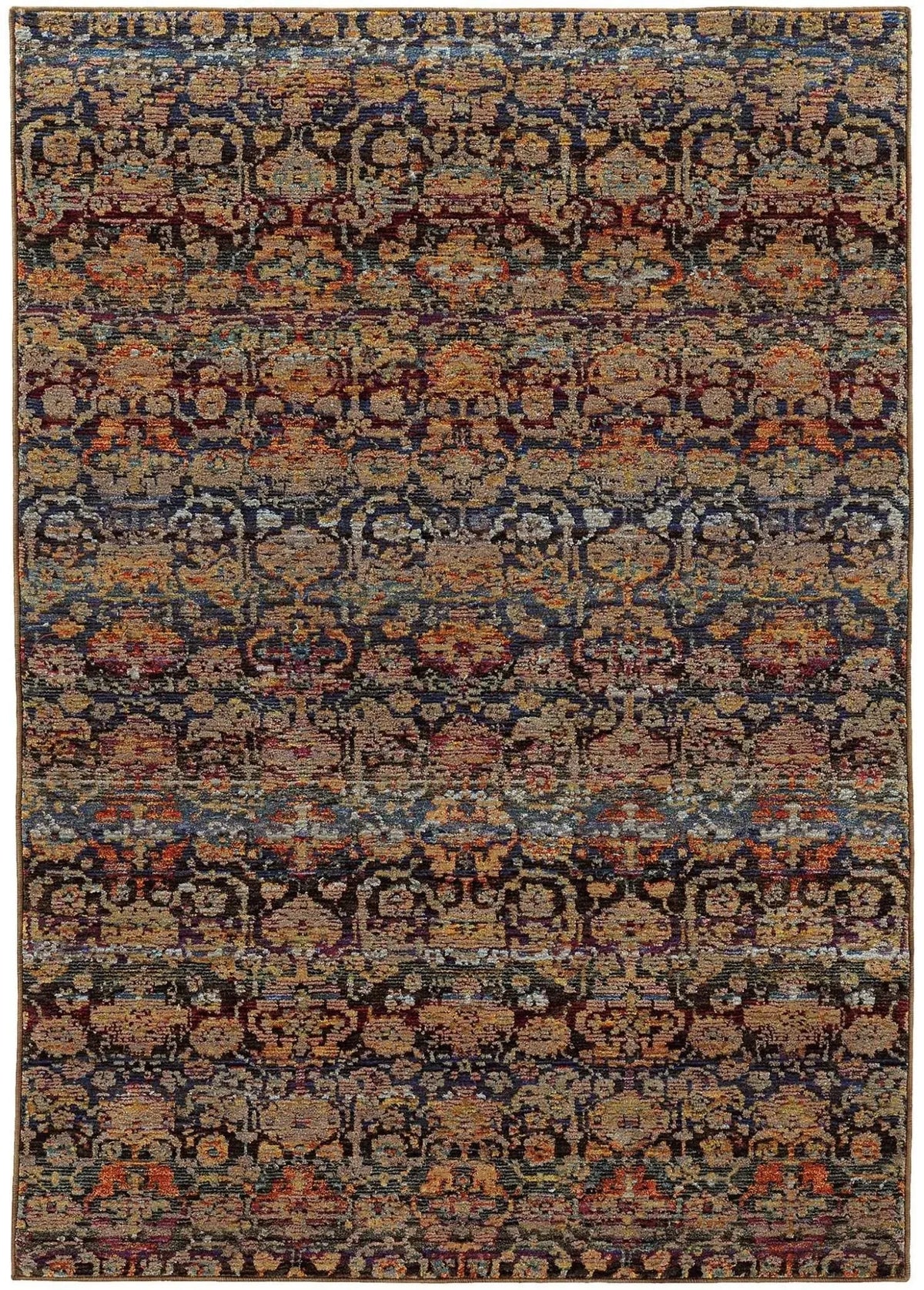Andorra 6836C Multi/ Blue Rug