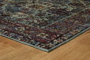 Andorra 6846B Blue/ Purple Rug