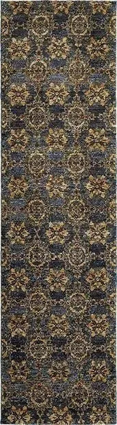 Andorra 6883C Blue/ Gold Rug