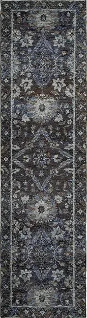 Andorra 7124A Navy/ Blue Rug