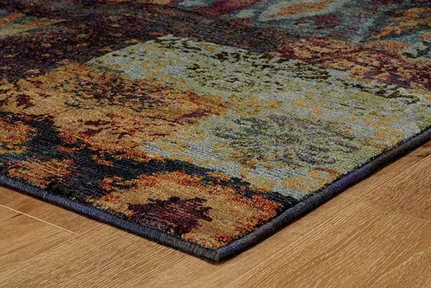 Andorra 7137A Multi/ Blue Rug