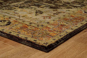 Andorra 7138B Gold/ Grey Rug