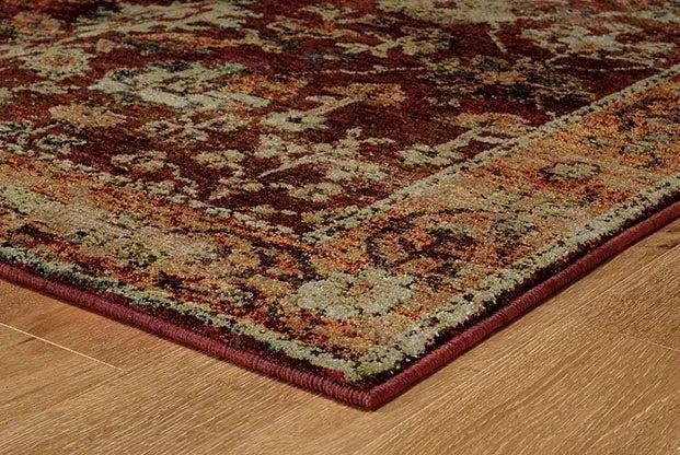 Andorra 7154A Red/ Gold Rug
