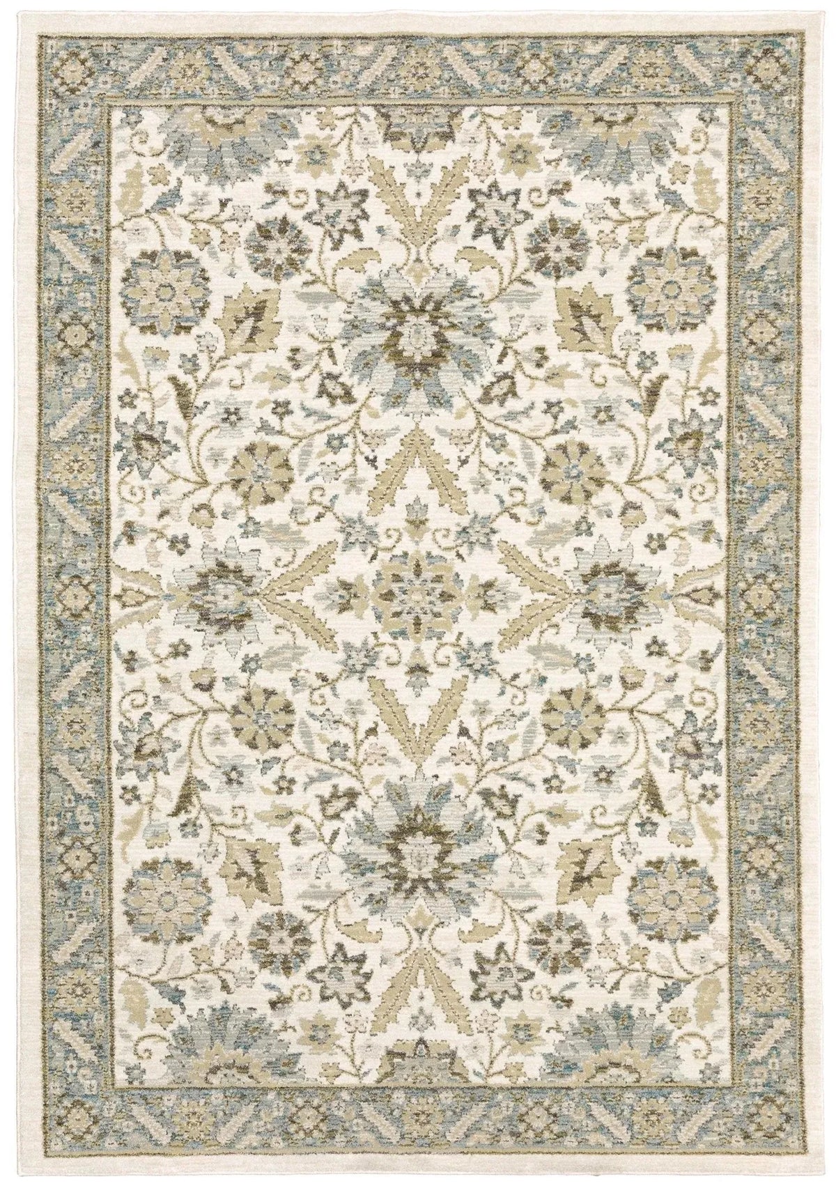Andorra 8918I Stone/Ivory Rug