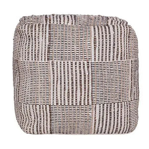 Andros 34124CRB Cream/Black Pouf