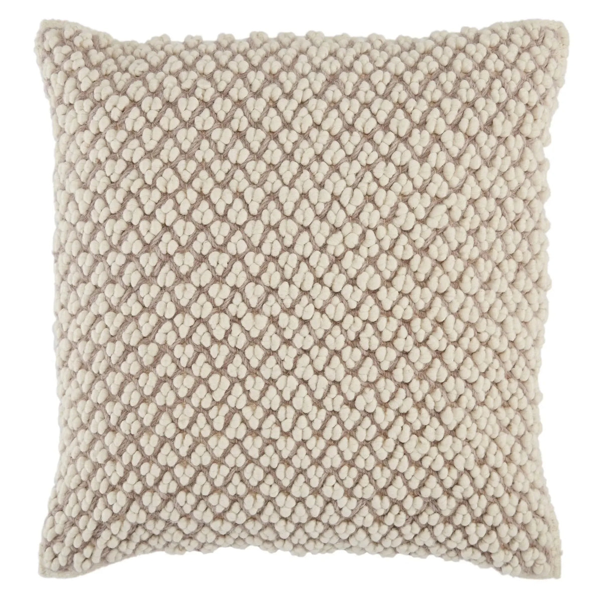 Angora Ago03 Madur Light Taupe/Ivory Pillow