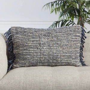 Angora Ago09 Honaz Navy/Ivory Pillow