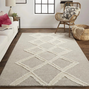 Anica 8009F Taupe/Ivory Rug