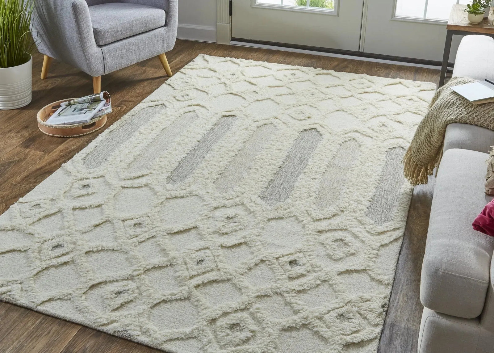 Anica 8013F Ivory/Taupe Rug