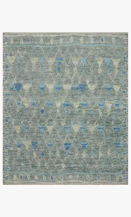 Anissa ANI-03 Blue/Sage Rug