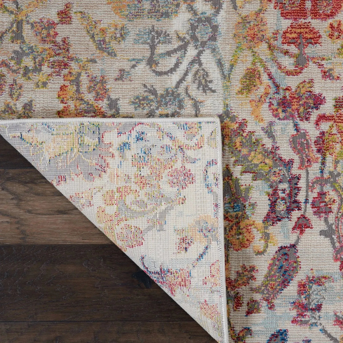 Ankara Global ANR06 Ivory/Orange Rug