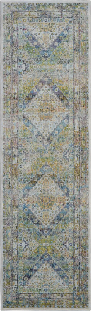 Ankara Global ANR07 Blue/Green Rug