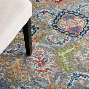 Ankara Global ANR12 Grey/Multicolor Rug